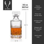Admiral Liquor Decanter - Knife Shift