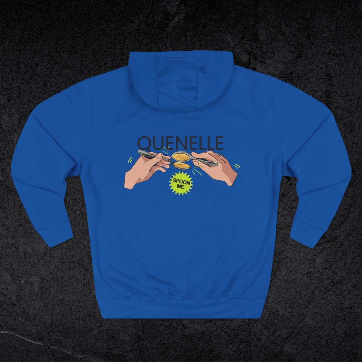 Quenelle Technique - Hoodie-Hoodie-gift ideas for foodies-Knife Shift