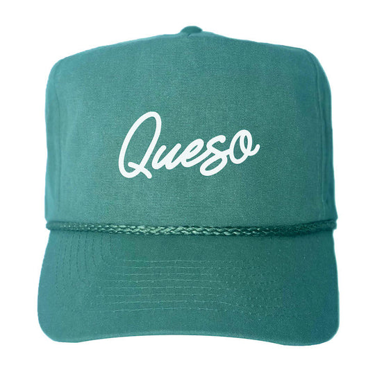 Queso Cursive Canvas Trucker - Knife Shift