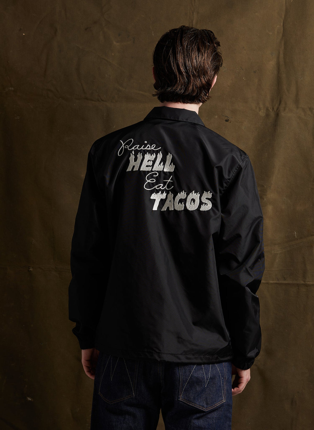 Raise Hell Eat Tacos Jacket