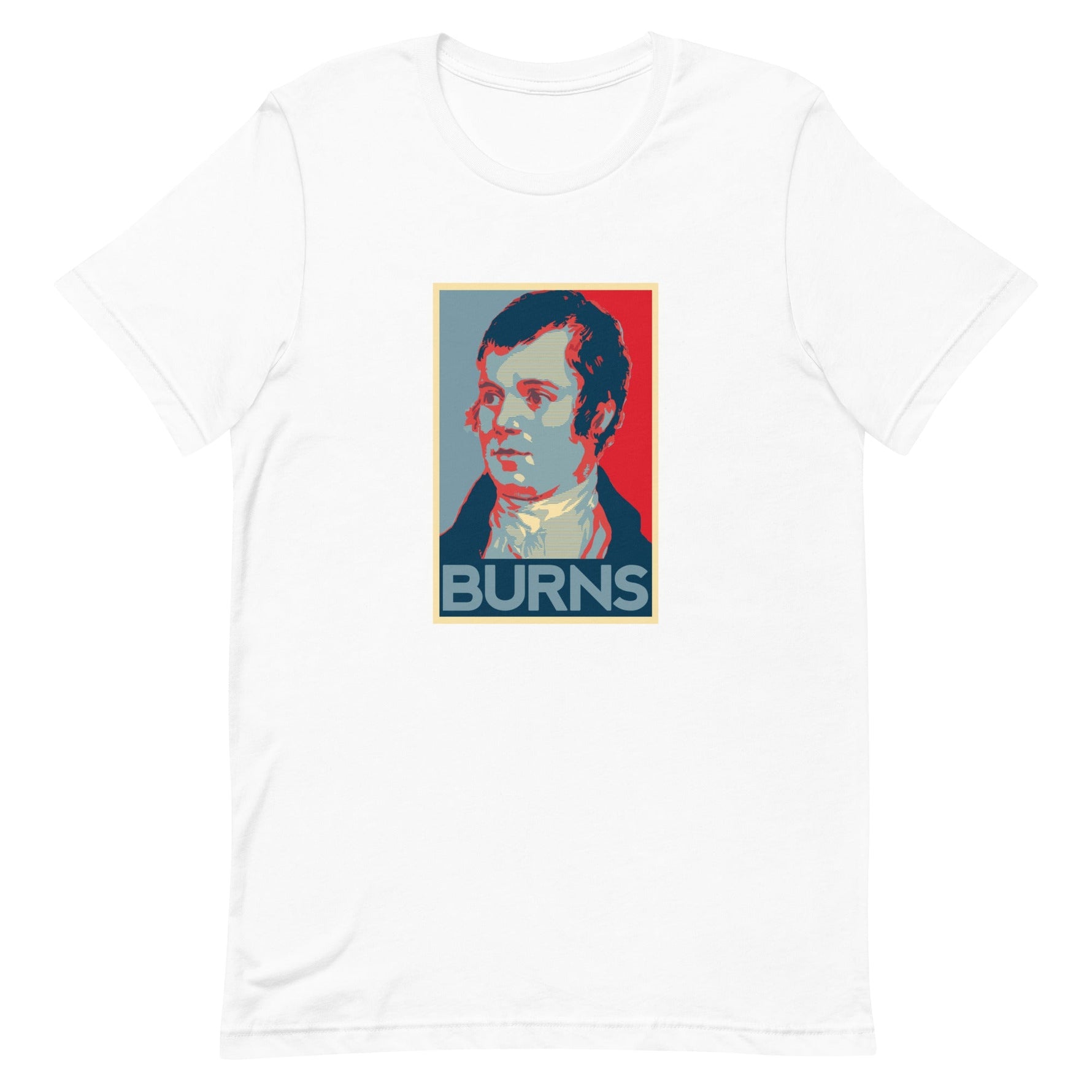 Robert Burns "Burns" Unisex t-shirt - Knife Shift