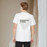 Roquefort Cheese Map - Pocket T-shirt-T-Shirt-gift ideas for foodies-Knife Shift