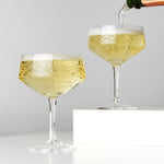 Admiral Crystal Coupe Glasses - Knife Shift