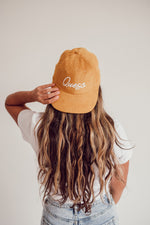 Queso cursive Corduroy Cap - Knife Shift