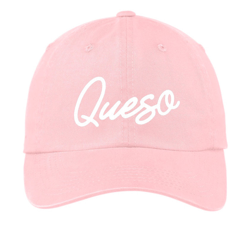 Queso Cursive Baseball Cap - Knife Shift