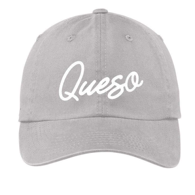Queso Cursive Baseball Cap - Knife Shift