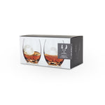4-Piece Ice Sphere Mold and Crystal Tumbler Set - Knife Shift