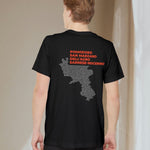 San Marzano Tomatoes Map - Pocket T-shirt-T-Shirt-gift ideas for foodies-Knife Shift