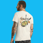 Sauté Technique - Unisex Heavyweight T-shirt-T-Shirt-gift ideas for foodies-Knife Shift