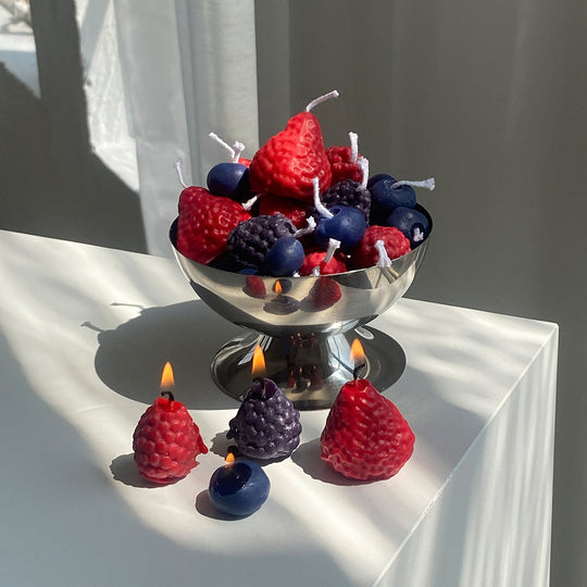 Mixed Berry Candles - 16 Pack - Knife Shift