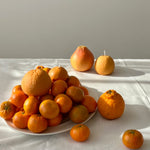 Large Orange Candle - Knife Shift
