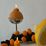 Large Dekopon Orange Candle - Knife Shift