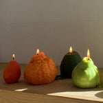 Large Dekopon Orange Candle - Knife Shift