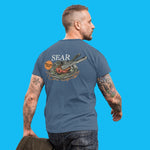 Sear Technique - Unisex Heavyweight T-shirt-T-Shirt-gift ideas for foodies-Knife Shift