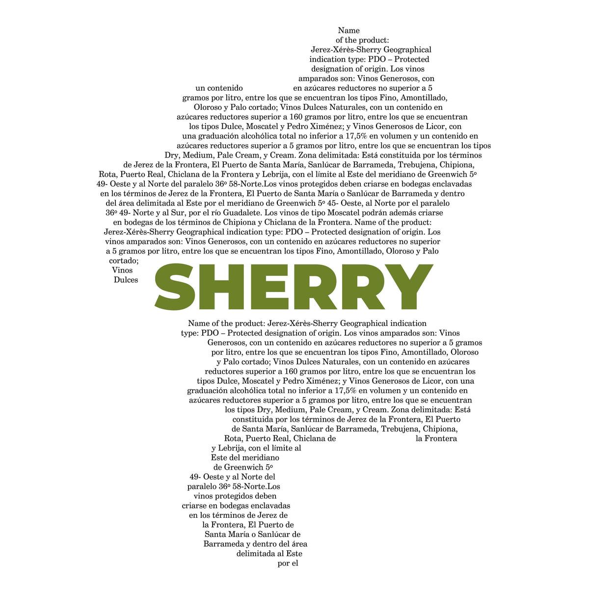 Sherry Wine Map - Pocket T-shirt-T-Shirt-gift ideas for foodies-Knife Shift