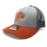 Powerful Pepper Hat: Grey & Bronze - Knife Shift