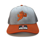Powerful Pepper Hat: Grey & Bronze - Knife Shift