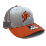 Powerful Pepper Hat: Grey & Bronze - Knife Shift