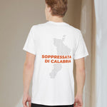 Soppressata di Calabria Map - Pocket T-shirt-T-Shirt-gift ideas for foodies-Knife Shift