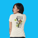 Sous Vide Technique - Unisex Heavyweight T-shirt-T-Shirt-gift ideas for foodies-Knife Shift