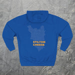 Stilton Cheese Map - Midweight Hoodie-Hoodie-gift ideas for foodies-Knife Shift