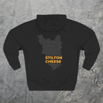 Stilton Cheese Map - Midweight Hoodie-Hoodie-gift ideas for foodies-Knife Shift