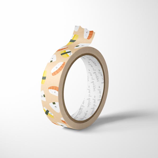Sushi Washi Tape - Knife Shift
