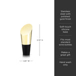 Belmont Heavyweight Bottle Stopper - Knife Shift