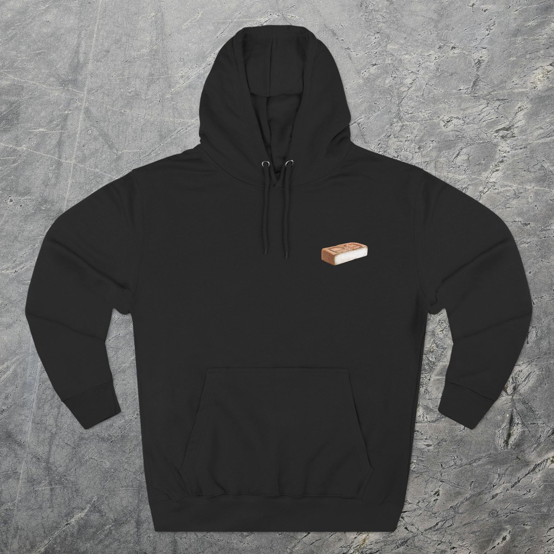 Taleggio Cheese Map - Midweight Hoodie-Hoodie-gift ideas for foodies-Knife Shift