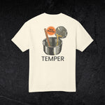 Temper Technique - Unisex Heavyweight T-shirt-T-Shirt-gift ideas for foodies-Knife Shift