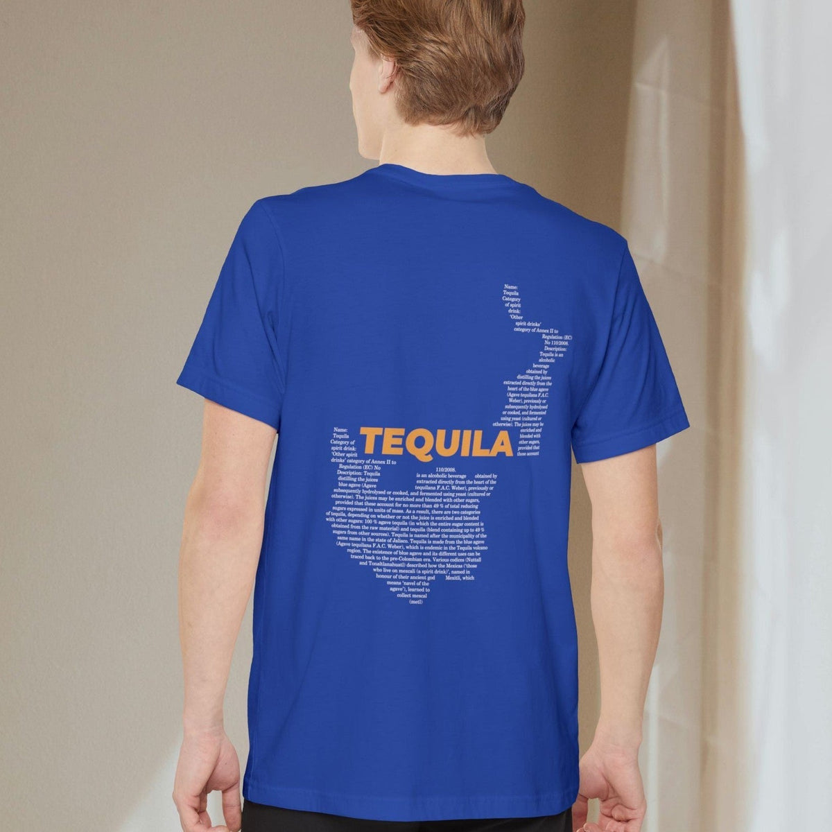 Tequila Map - Pocket T-shirt-T-Shirt-gift ideas for foodies-Knife Shift