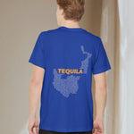 Tequila Map - Pocket T-shirt-T-Shirt-gift ideas for foodies-Knife Shift