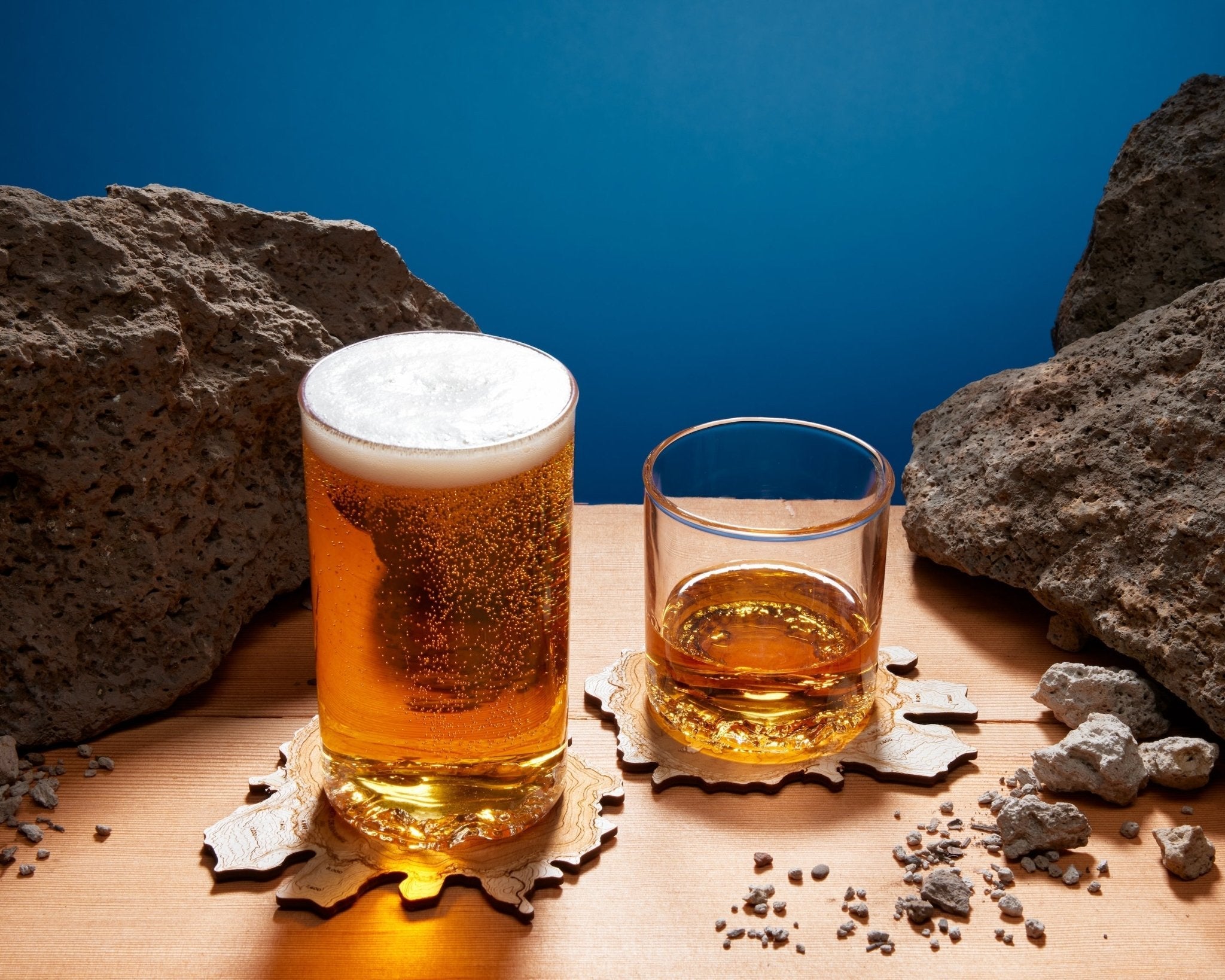 The Crater Lake Coaster Set - Thumbnail 2