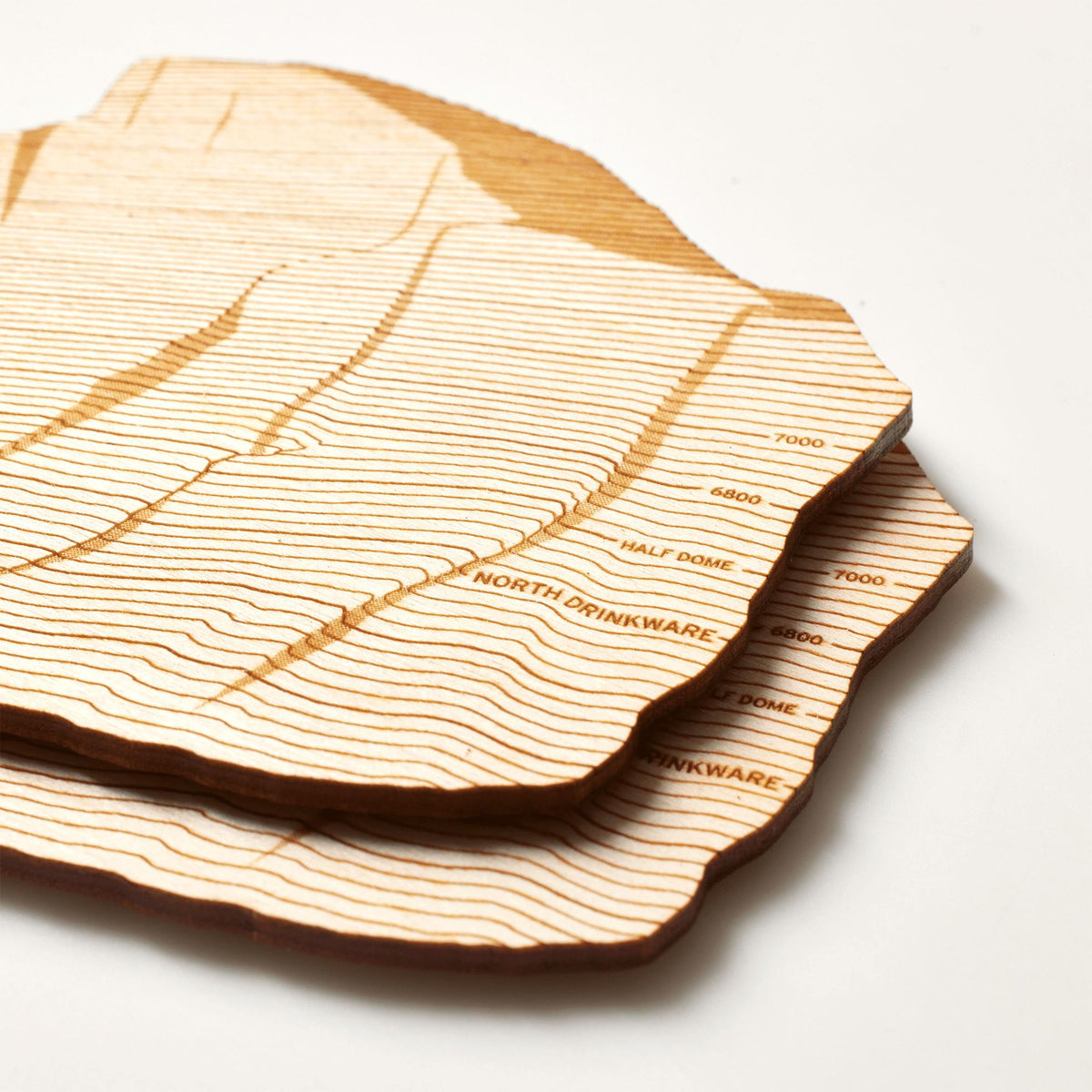 The Half Dome Coaster Set - Knife Shift