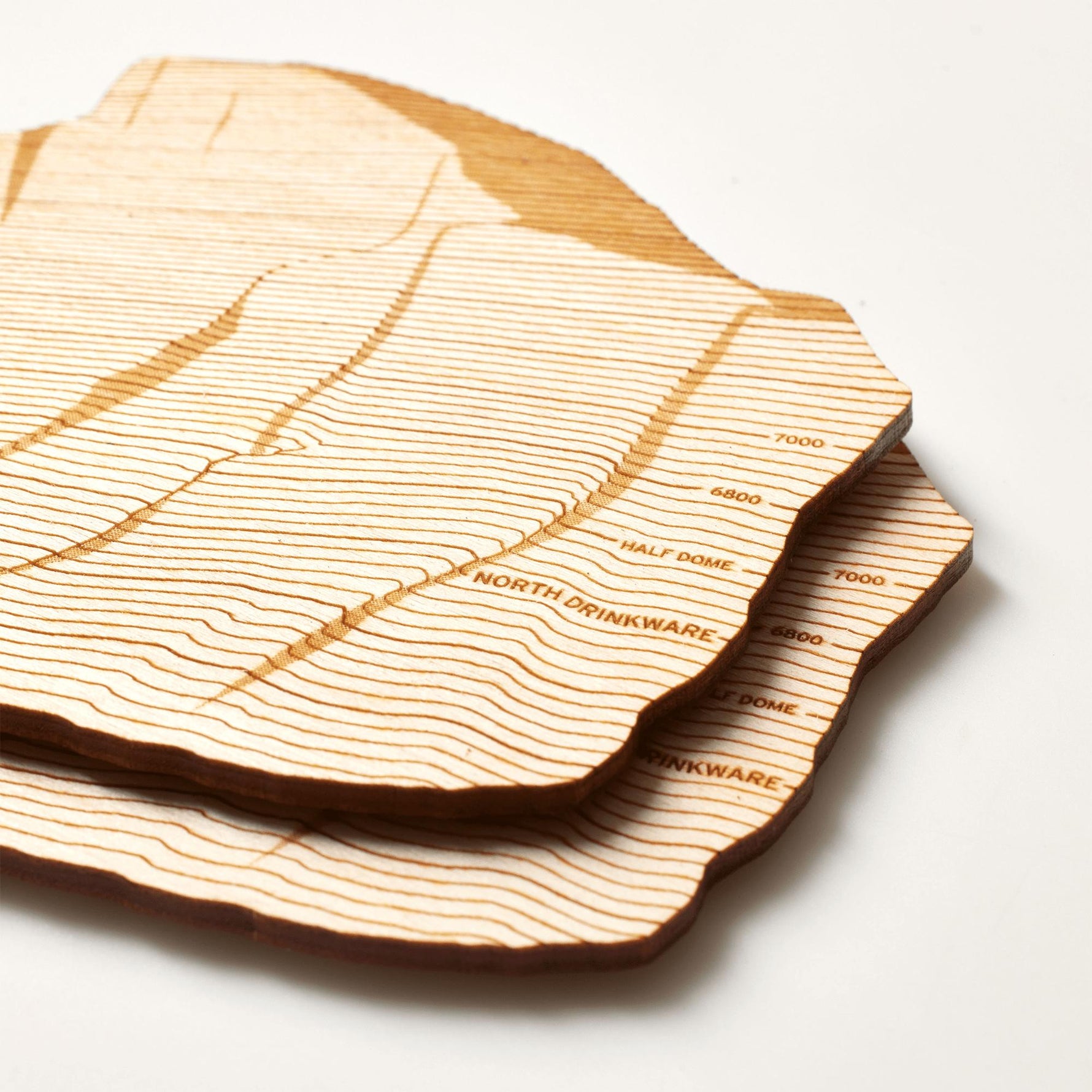 The Half Dome Coaster Set - Knife Shift