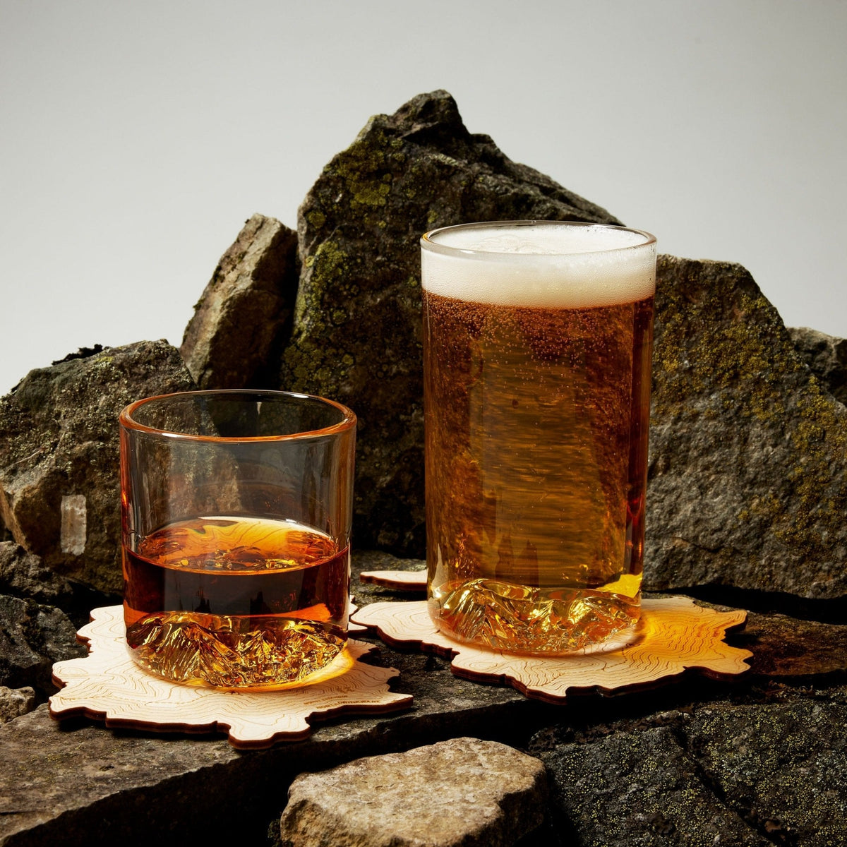 The Mt. Katahdin Coaster Set - Knife Shift