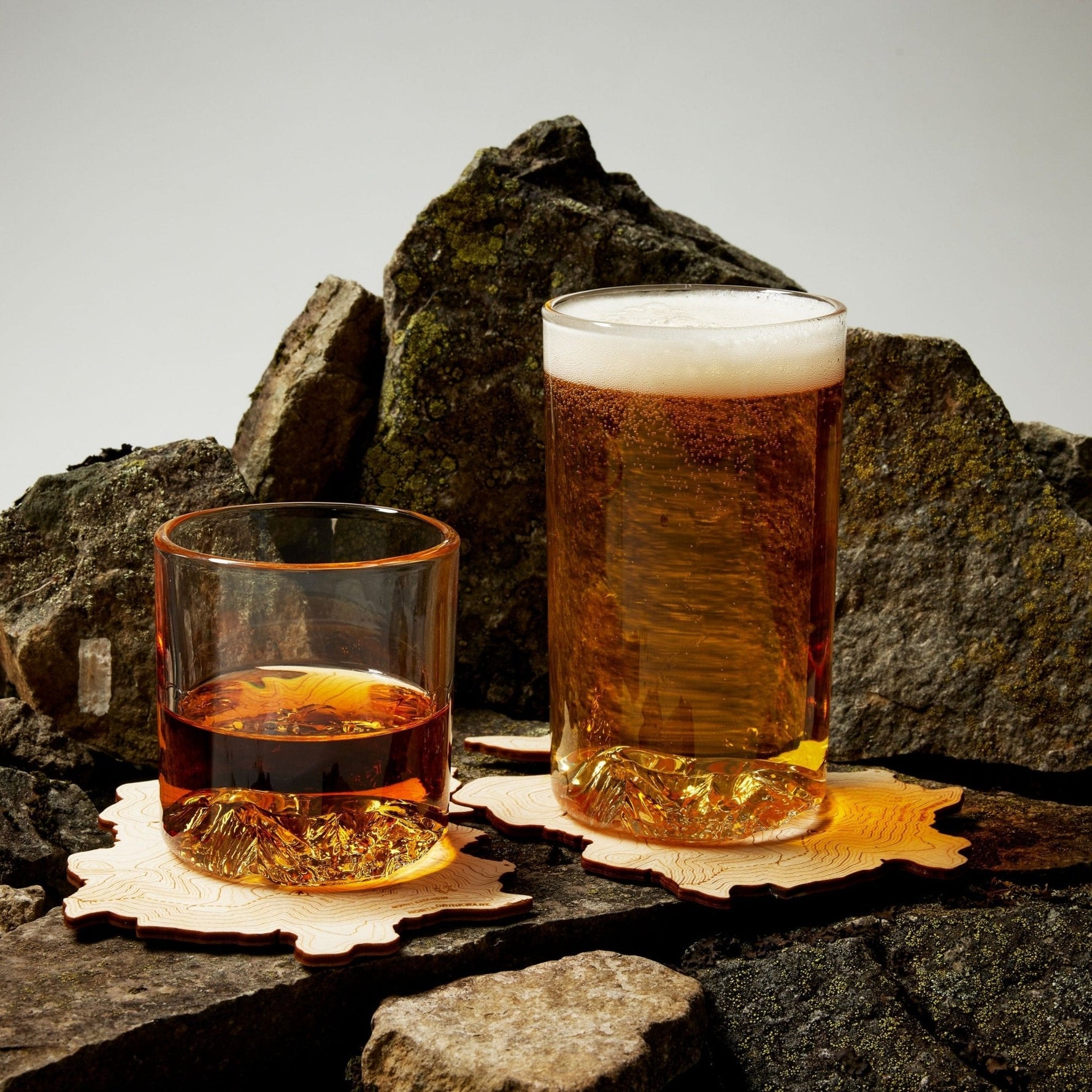 The Mt. Katahdin Coaster Set - Knife Shift