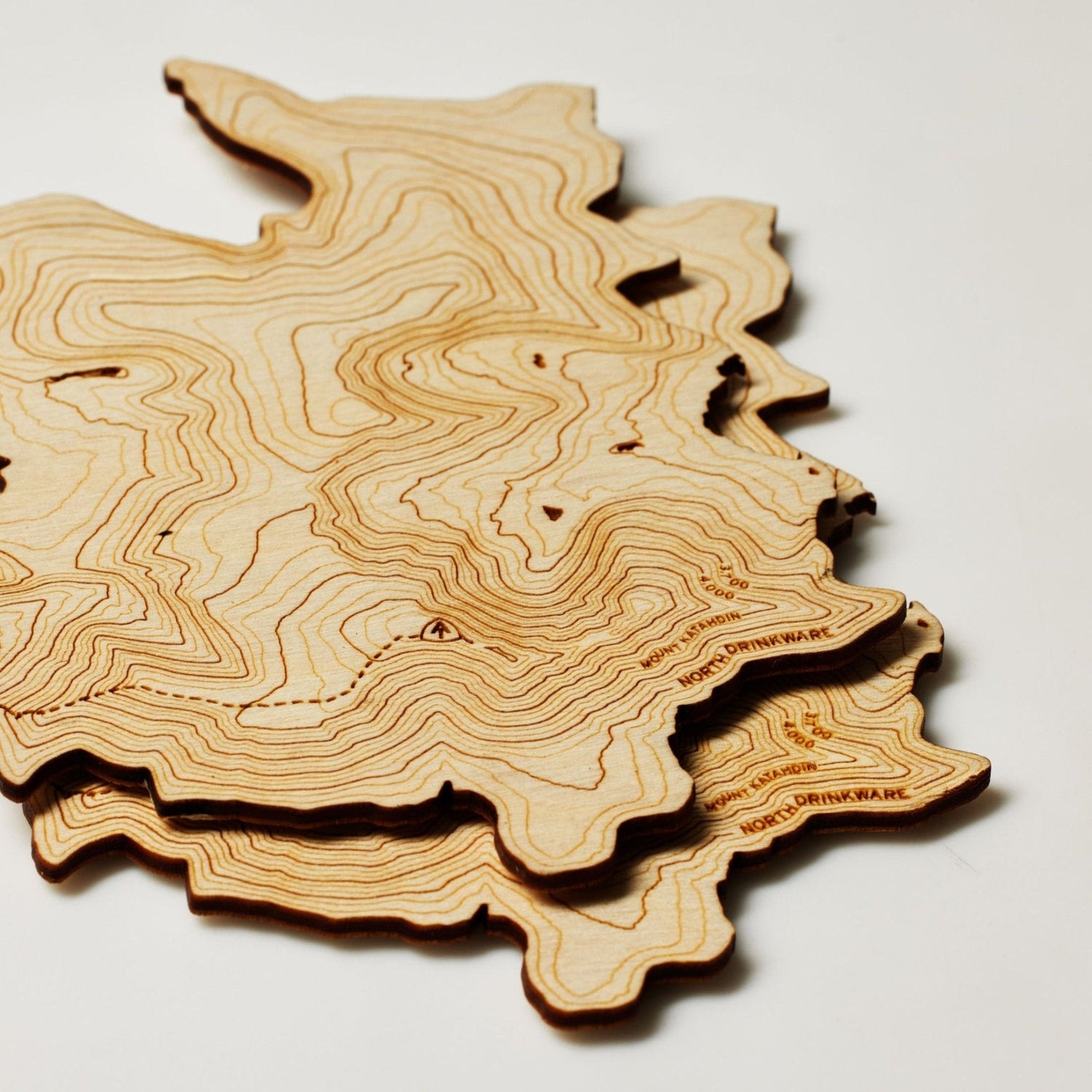 The Mt. Katahdin Coaster Set - Knife Shift