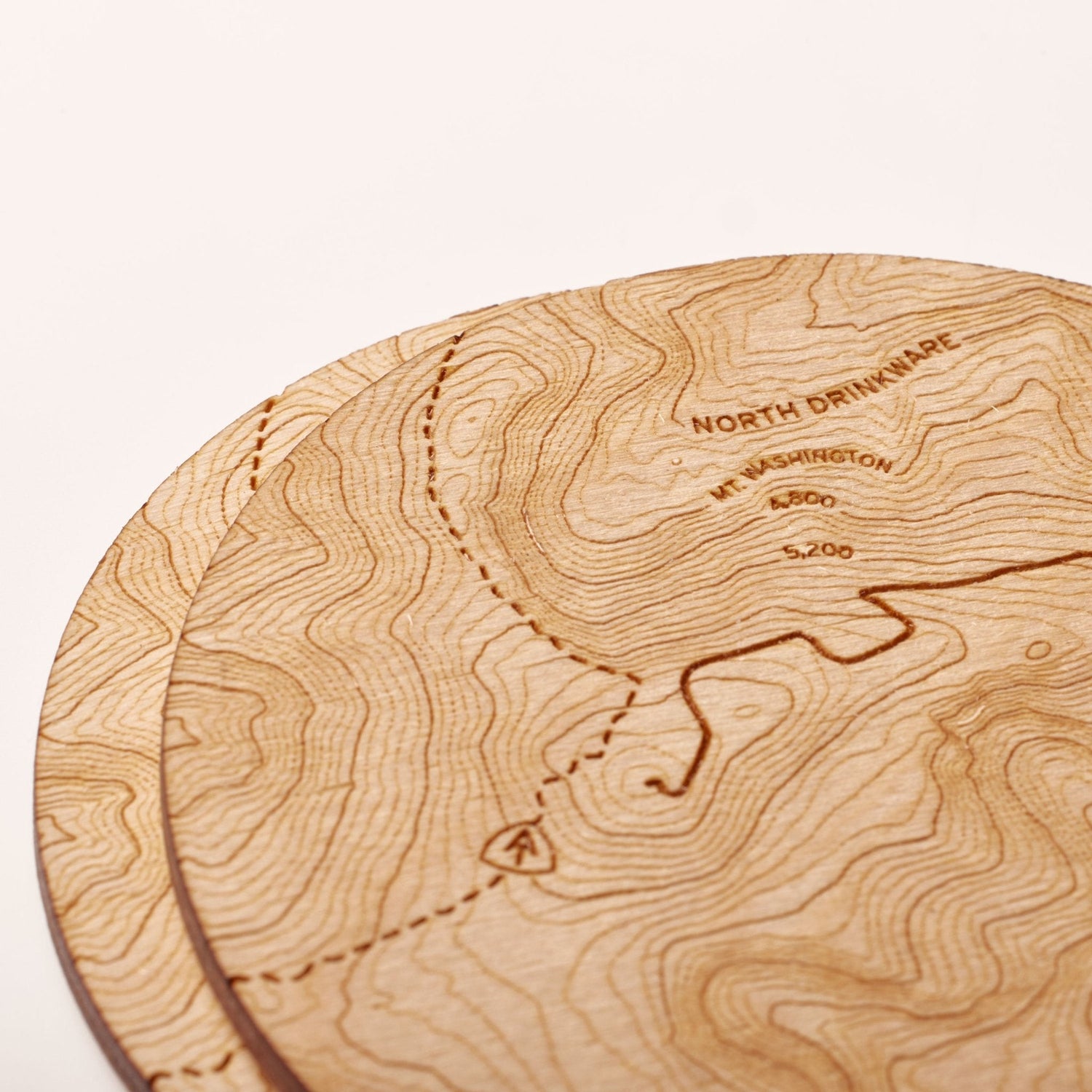 The Mt. Washington NH Coaster Set - Knife Shift