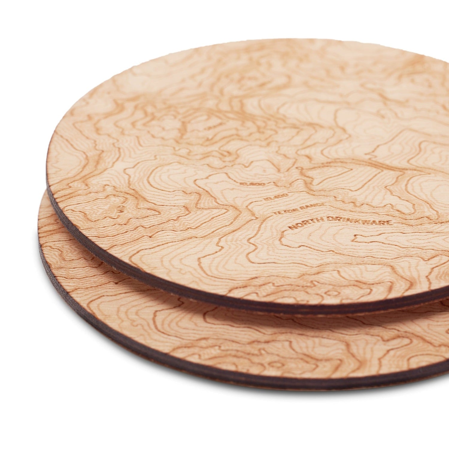 The Teton Range Coaster Set - Knife Shift