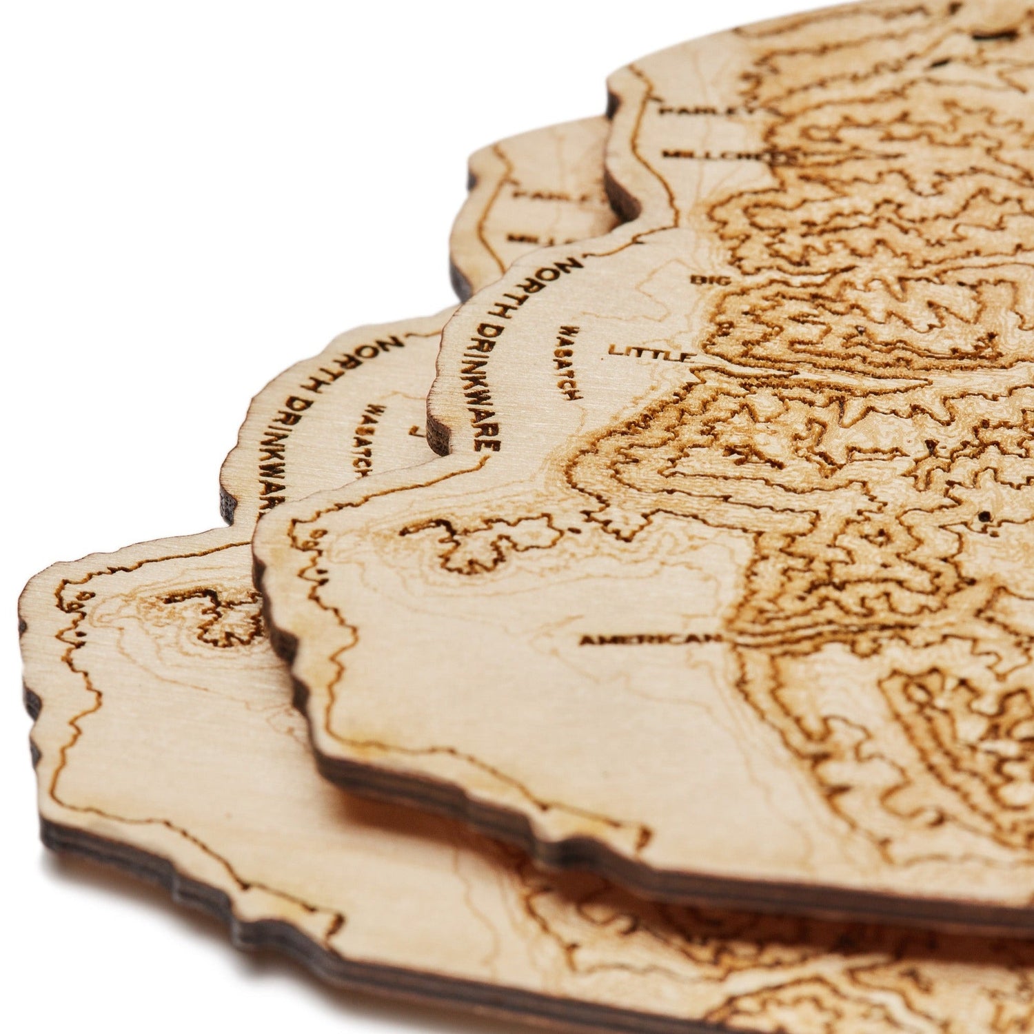 The Wasatch Coaster Set - Knife Shift