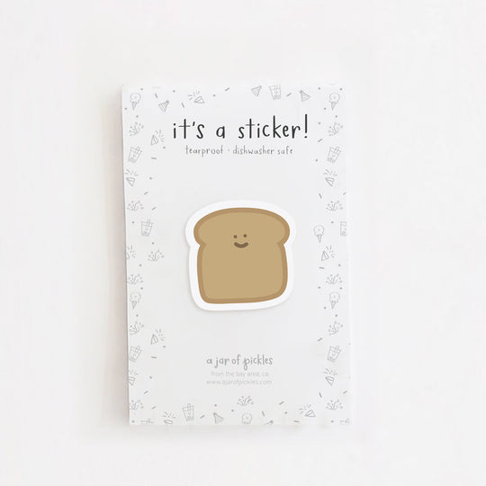 Bread Toast Vinyl Sticker - Knife Shift