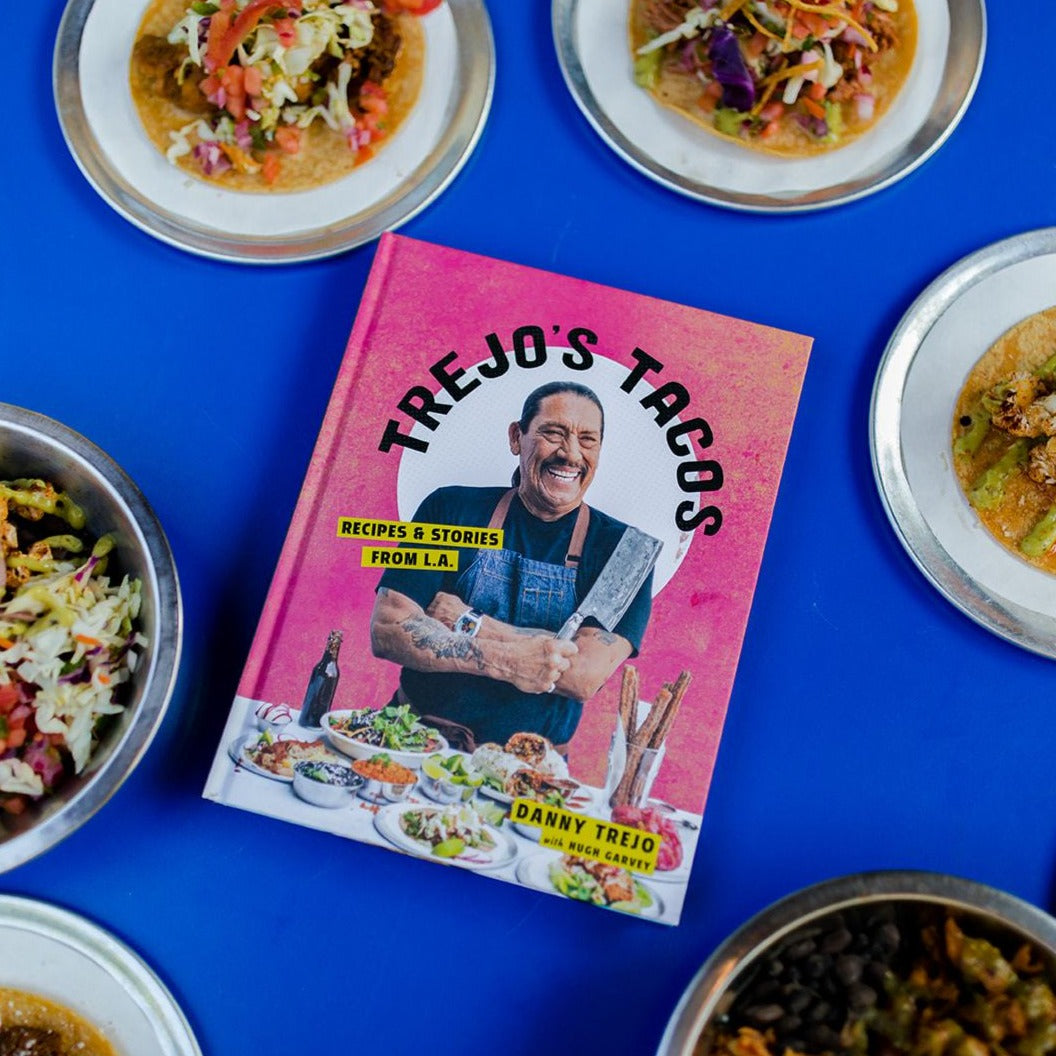 Trejo's Tacos Cookbook signed by Danny Trejo - Knife Shift