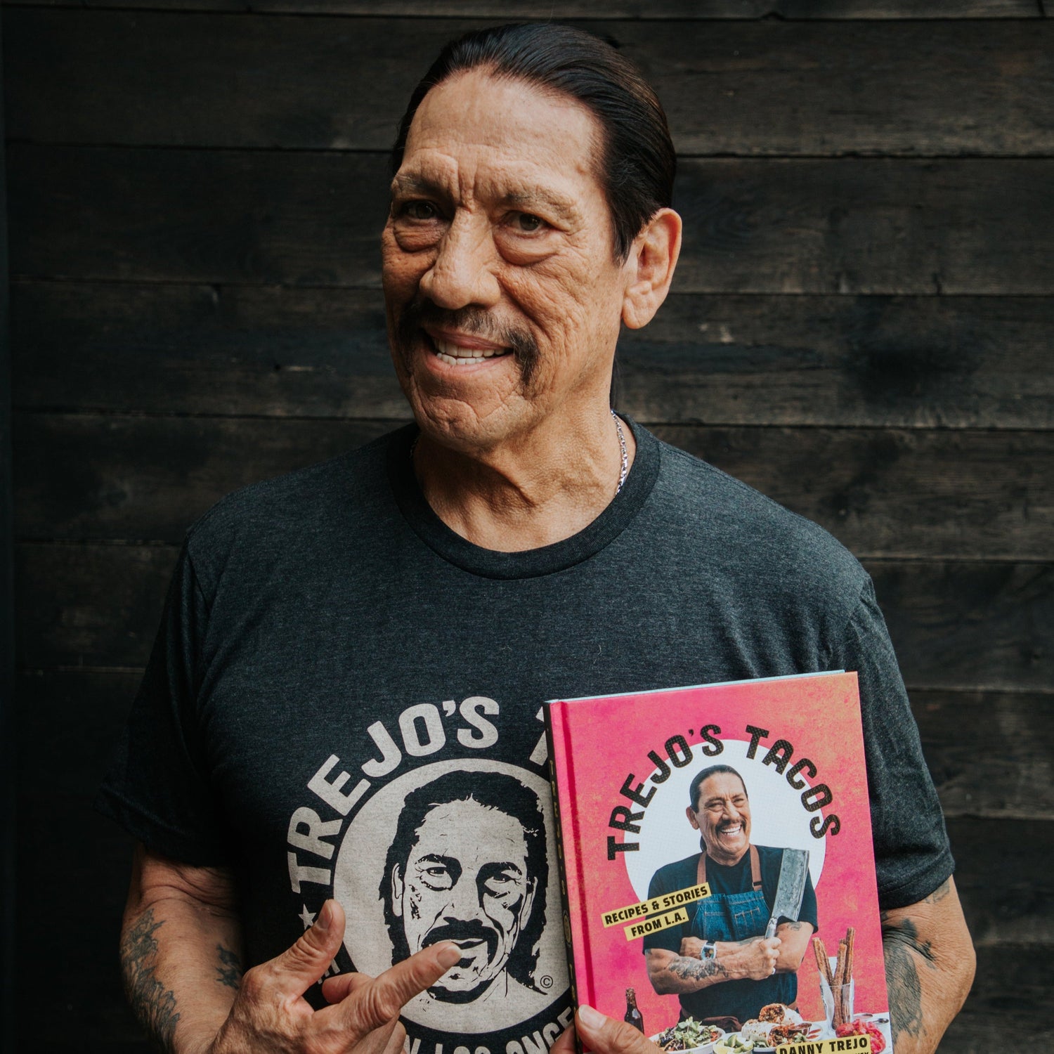 Trejo's Tacos Cookbook signed by Danny Trejo - Knife Shift