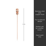 Pacific Tiki Cocktail Picks in Copper Set of 4 - Knife Shift