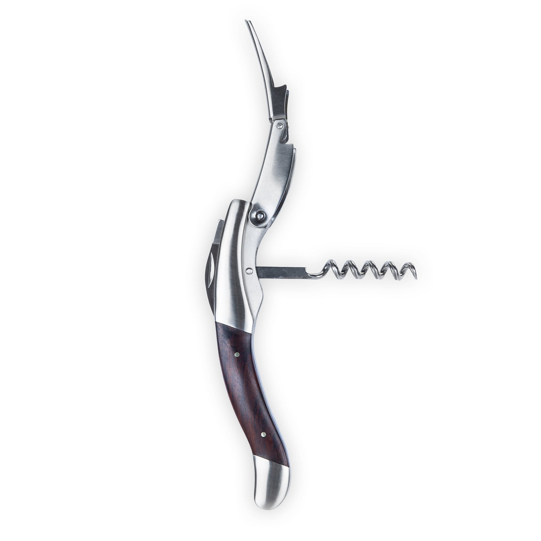 Admiral Heavyweight Corkscrew with Ebony Wood Handle - Knife Shift