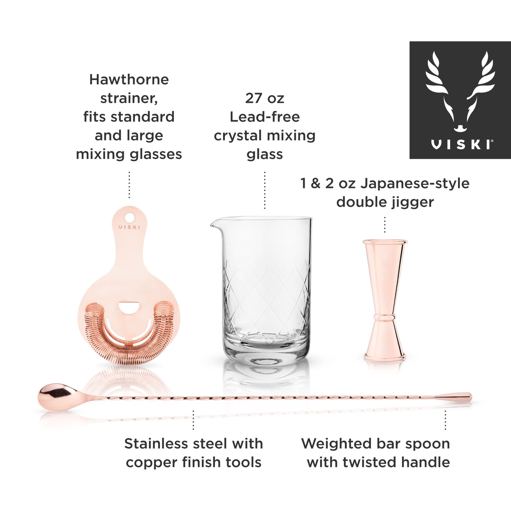 4-Piece Summit Barware Set - Knife Shift
