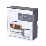 Glacier Rocks Large Stainless Steel Cube Set of 2 - Knife Shift