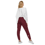 Maroon Fleece Sweatpants - Knife Shift