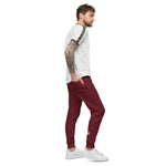 Maroon Fleece Sweatpants - Knife Shift